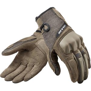 REV'IT! Volcano Ladies Sand Black Motorcycle Gloves L - Maat L - Handschoen