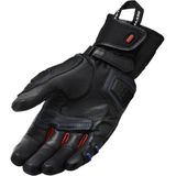 REV'IT! Sand 4 H2O Black Red Motorcycle Gloves XL - Maat XL - Handschoen