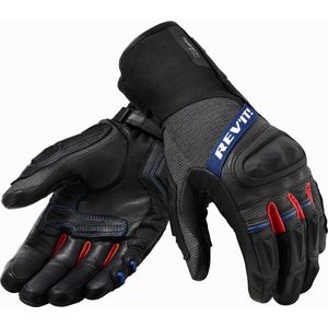 REV'IT! Sand 4 H2O Black Red Motorcycle Gloves XL - Maat XL - Handschoen
