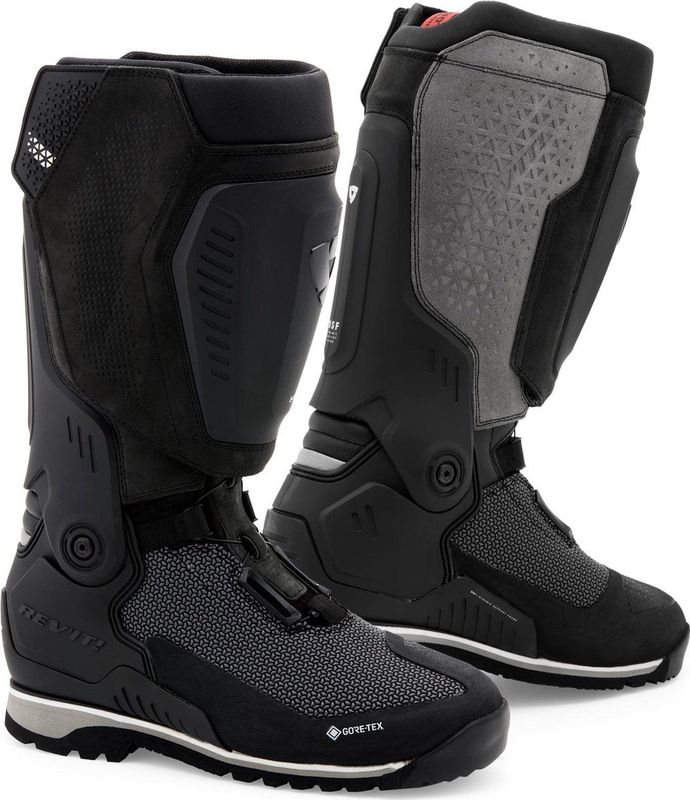 REV'IT Boots Expedition GTX Black Grey Laars