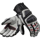 Revit Cayenne 2, handschoenen, lichtgrijs/zwart/rood, S