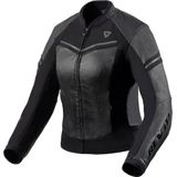 Rev'It! - Median - Damesjack - Zwart - Leer