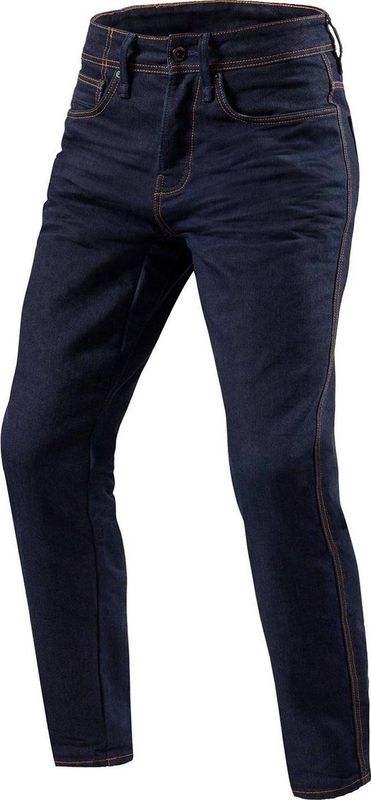 Reed SF - Motorjeans - Donkerblauw - Enkellaags Denim - CE AAA