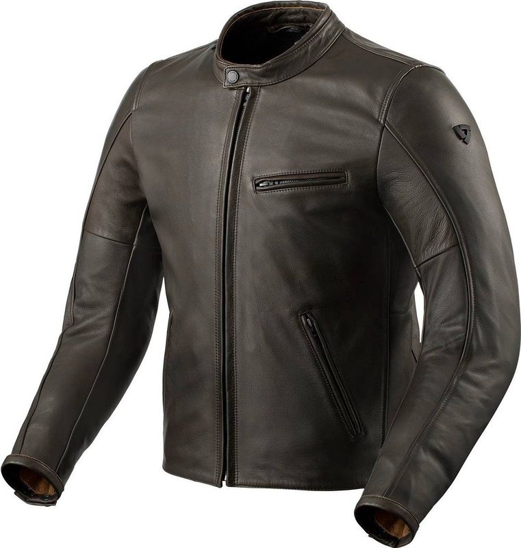 Rino - Leren Jas - Zwart - Leer - Met Seesmart Armor