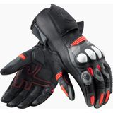 Rev'it! Gloves League 2 Black Neon Red L - Maat L - Handschoen