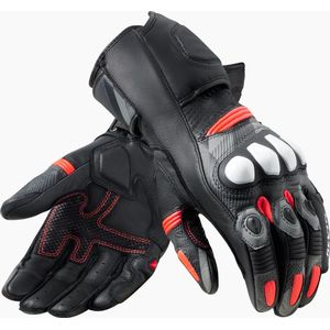 Rev'it! Gloves League 2 Black Neon Red 3XL - Maat 3XL - Handschoen