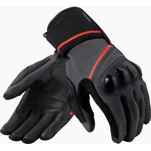 Rev'it! Gloves Summit 4 H2O Black Grey L - Maat L - Handschoen