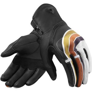 Revit Redhill, handschoenen, Zwart/Wit/Geel/Oranje, S
