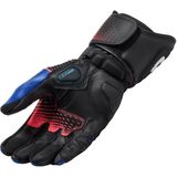 Revit Xena 4, handschoenen vrouwen, zwart/blauw/rood, S