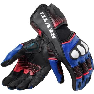 Revit Xena 4, handschoenen vrouwen, zwart/blauw/rood, M