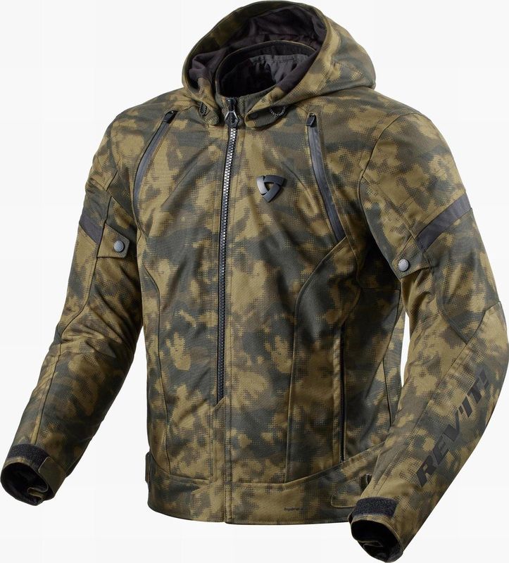 Flare 3 H2O - Motorjas - Camouflage - Waterdicht - Met Capuchon