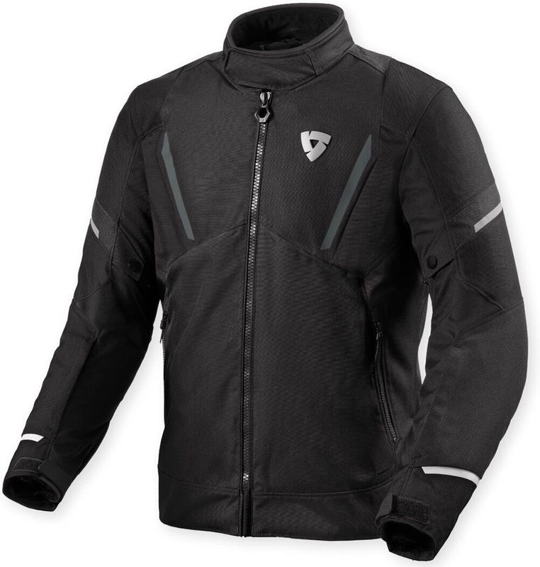 REV'IT! Undulate H2O - Motorjas - Zwart - Polyester