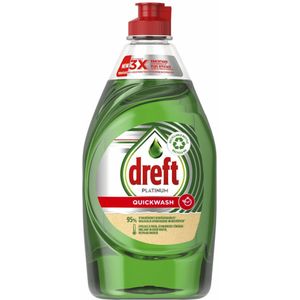 Dreft Platinum Quickwash Afwasmiddel Original 430 ml