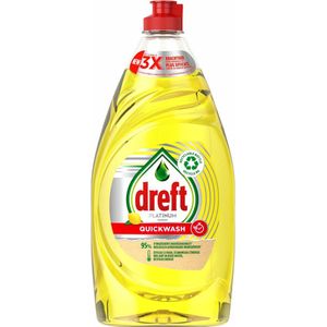 Dreft Platinum Quickwash Afwasmiddel Citroen 780 ml