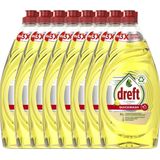 Dreft Platinum - Quickwash - Citroen - Vloeibaar Afwasmiddel - Voordeelverpakking 8 x 780 ml