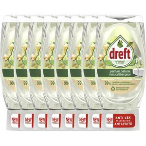 Dreft Natuurlijke Geur - Afwasmiddel - Bergamot & Gember - Ondersteboven Fles - Voordeelverpakking 8 x 370 ml