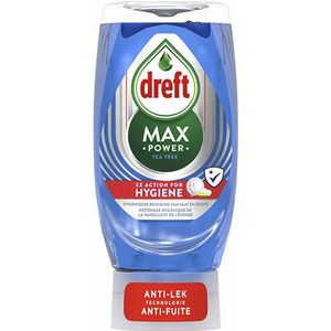 Dreft Max Power Afwasmiddel Extra Hygiëne 370 ml