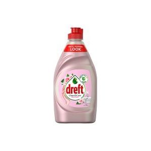 Dreft Clean & Care Afwasmiddel Rose & Satin 350 ml