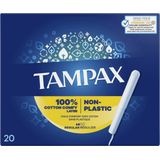 Tampax Tampons Regular met Kartonnen Inbrenghuls - 20 stuks