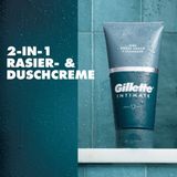 Gillette Intimate - 2-In-1 Scheercrème & Reiniger - Voor Intieme Zone - 150 ml
