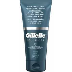 Gillette Intimate 2-In-1 Scheercrème en Reiniger - Gillette scheergel en -schuim