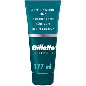 Gillette Intimate - 2-In-1 Scheercrème & Reiniger - Voor Intieme Zone - 150 ml