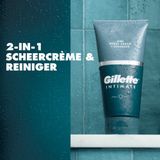 6x Gillette Intimate 2-In-1 Scheercrème & Reiniger 177 ml