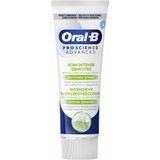Oral-B Pro-Science Advanced Tandpasta Intense Tandvlees & Antibacterieel Schild Intensieve Reiniging 75 ml
