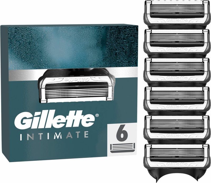Gillette Intimate - Voor de intieme zone - 6 Scheermesjes