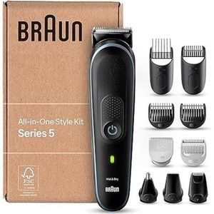 Braun MGK5445 10-in-1 Series 5 All-in-One Styling Kit voor baard, haar, bodygrooming en meer