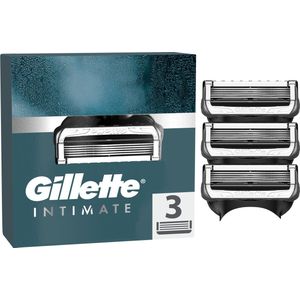 Gillette midpack Intimate navulmesjes - 3 stuks