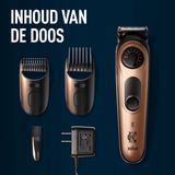 King C. Gillette Baardtrimmer PRO voor mannen - met precisiedraaiknop voor 40 lengte-instellingen