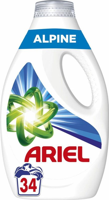 Ariel - Vloeibaar Wasmiddel - Alpine - 1,65 Liter - 34 Wasbeurten