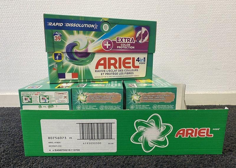 Ariel - Pods+ - Wasmiddel - Kleurvernieuwend - 156 Stuks