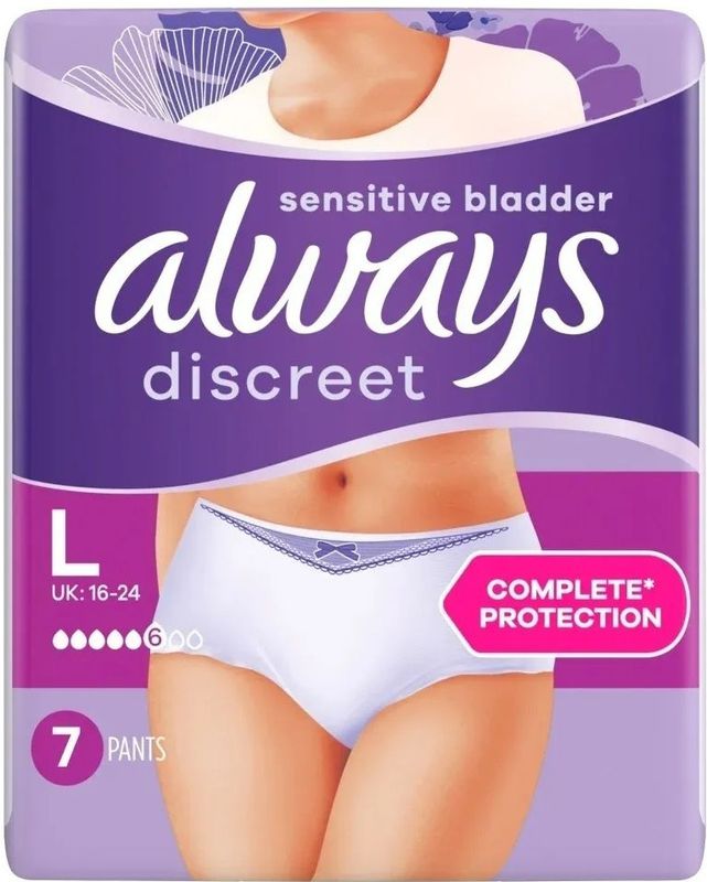 Always Discreet Pants L