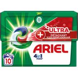 Ariel 4in1 Pods Wasmiddelcapsules Ultra Vlekverwijderaar 10 stuks