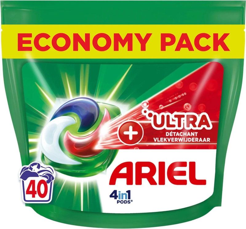 Ariel - 4-in-1 Wasmiddel Pods - Ultra Vlekverwijdering - 100 Stuks