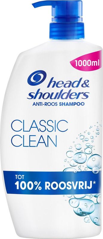 Head & Shoulders Classic Anti Roos Shampoo 1 Pomp