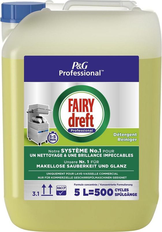 Dreft - Professional - Vaatwasmiddel - 5L - Krachtige Reiniging