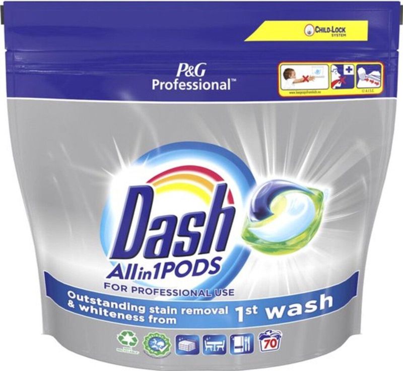 Dash - All-in-1 Pods - Regular - 70 Capsules