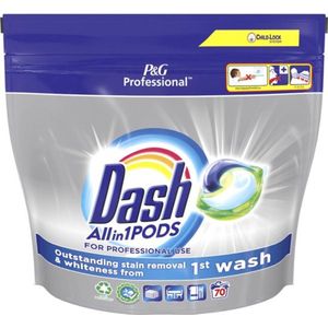 Dash Professional - All-in-1 Pods - 2 Stuks - 70 Wascapsules