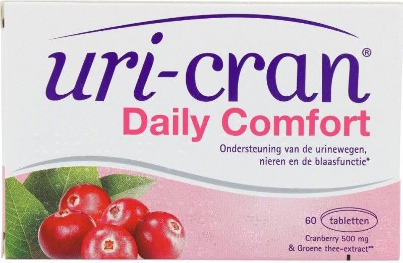 Cranberry - 500mg Tabletten - 60 Stuks - Voedingssupplement