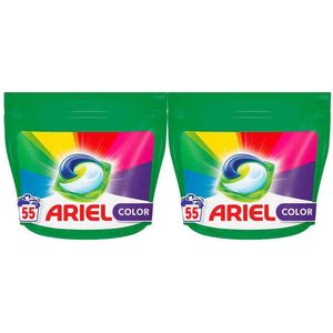 Ariel - 3in1 Pods Color - Wasmiddel - 55 Stuks