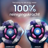 Oral-B Opzetborstels iO Radiant White Zwart - 4 stuks