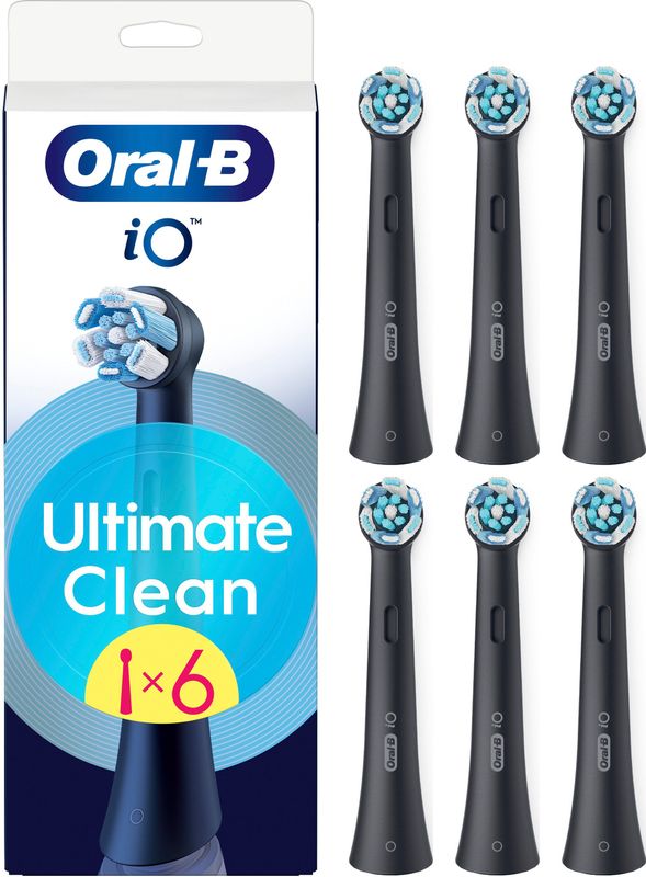 Oral-B iO Ultimate Clean Schwarz (6 Stück)