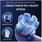 Oral-B iO Series - Opzetborstels - CrissCross Borstelharen - 4 Stuks