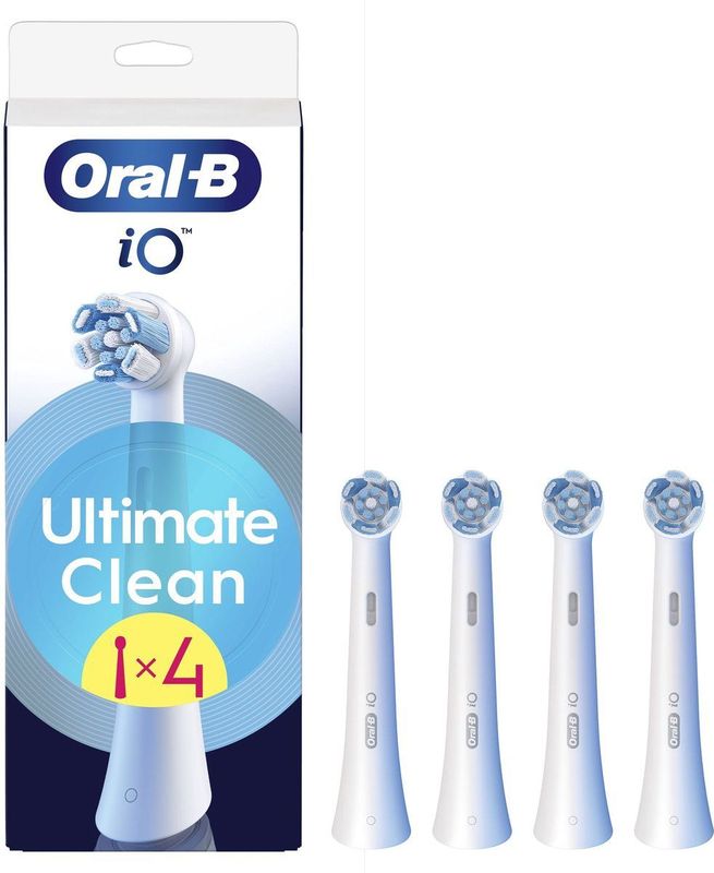 Oral-B iO Series - Opzetborstels - CrissCross Borstelharen - 4 Stuks
