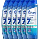 Head & Shoulders Pro-Expert 7 Jeukende Hoofdhuid - Anti-Roos Shampoo - Voordeelverpakking 6 x 250 ml
