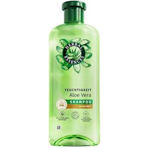 Herbal Essences Vochtinbrengende shampoo met aloë en jasmijngeur 350 ml. Van zeer droog tot glanzend haar, zonder siliconen, zonder sulfateerde oppervlakteactieve stoffen, met ingrediënten van