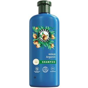 Herbal Essences Repair Shampoo met arganolie 350 ml. Van beschadigd tot gladder, glanzend haar, intensieve verzorging, met ingrediënten van natuurlijke oorsprong, veganistisch, zonder siliconen